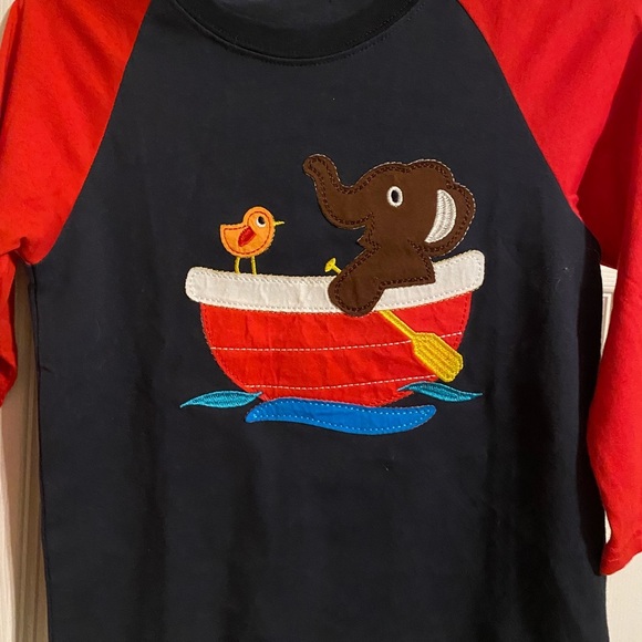 Hopscotch Elephant In A Row Boat Shirt - Picture 4 of 7